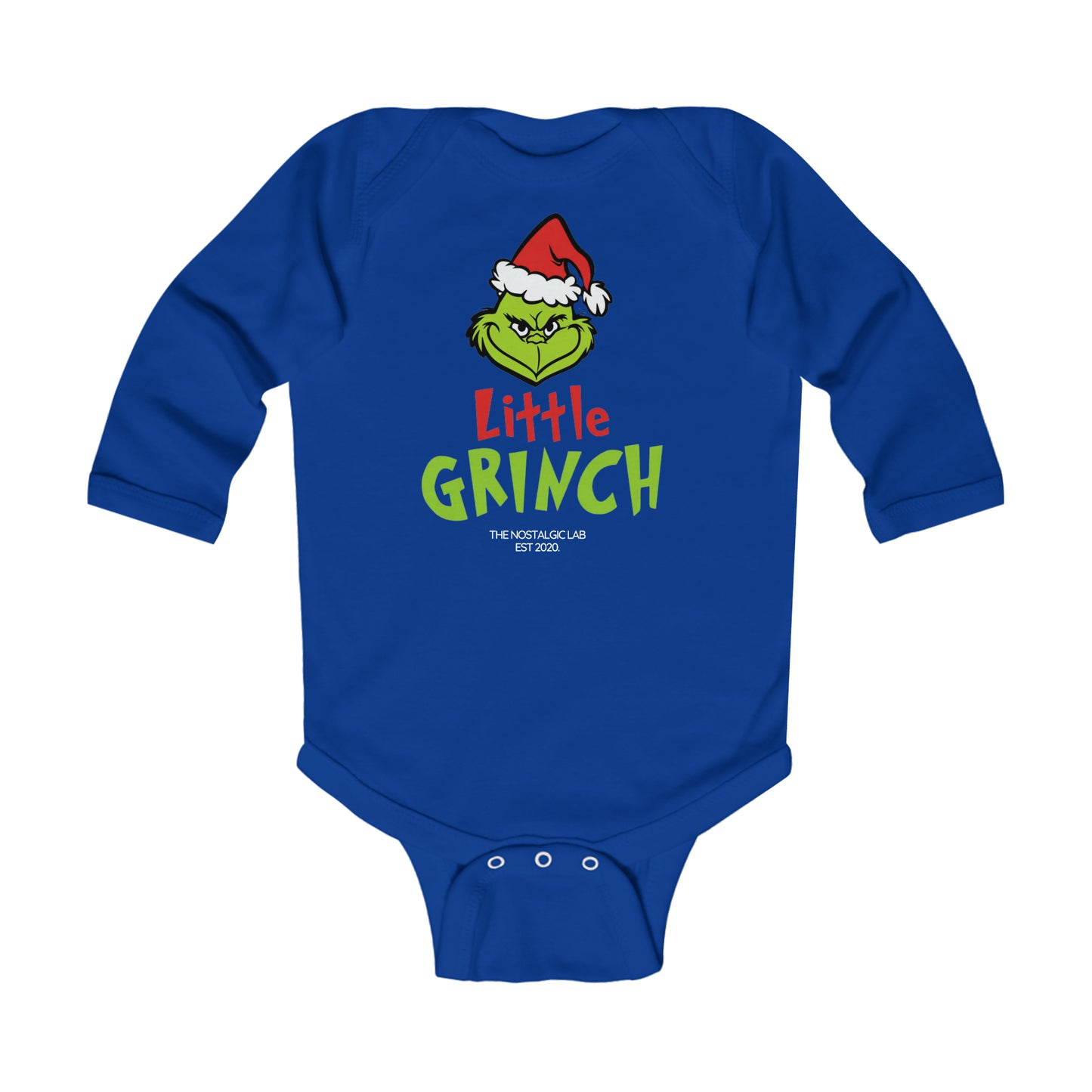 Little Grinch Infant Long Sleeve Bodysuit