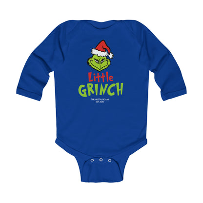 Little Grinch Infant Long Sleeve Bodysuit