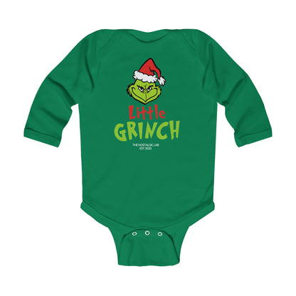 Little Grinch Infant Long Sleeve Bodysuit