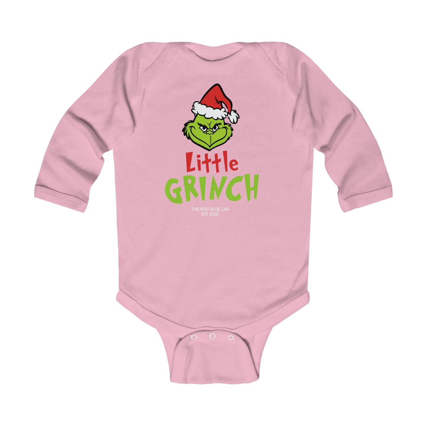 Little Grinch Infant Long Sleeve Bodysuit