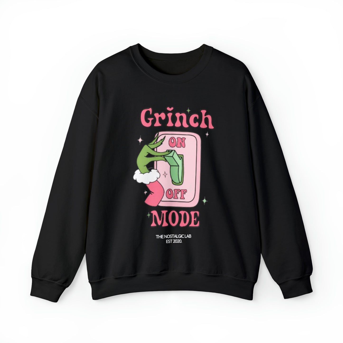 Grinch Mode Unisex Crewneck Sweatshirt