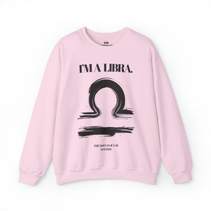I'M A LIBRA Unisex Crewneck Sweatshirt