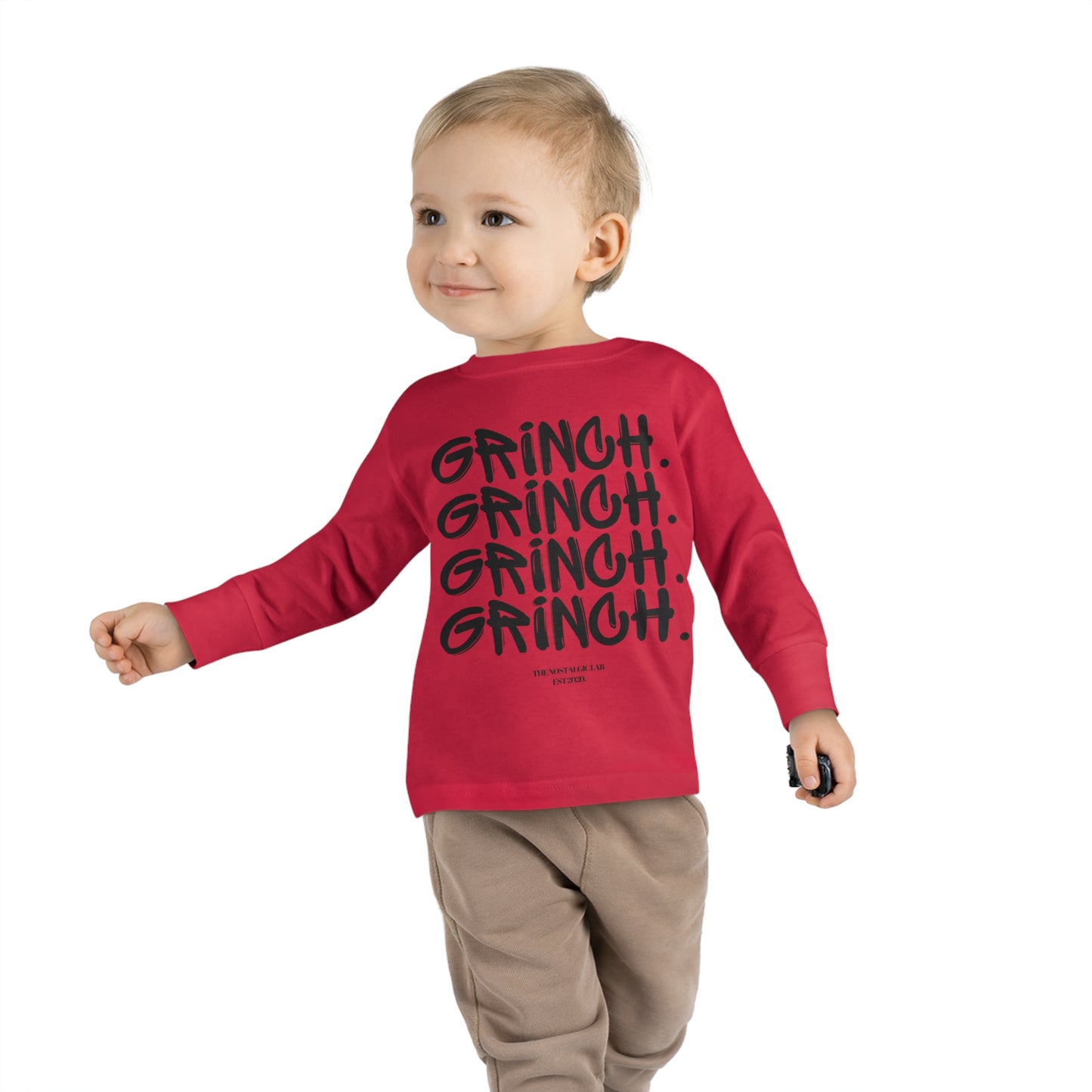 Grinch Toddler Long Sleeve Tee
