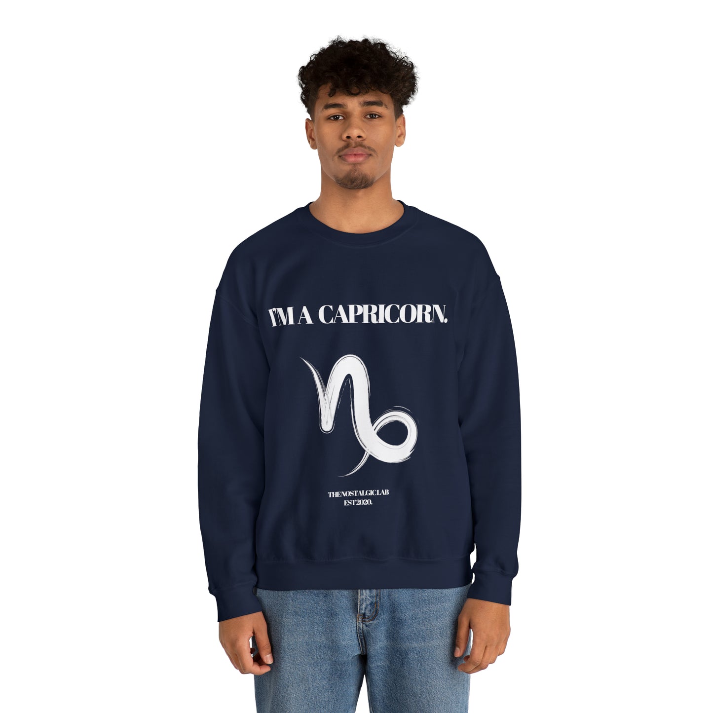 I'M A CAPRICORN Unisex Crewneck Sweatshirt