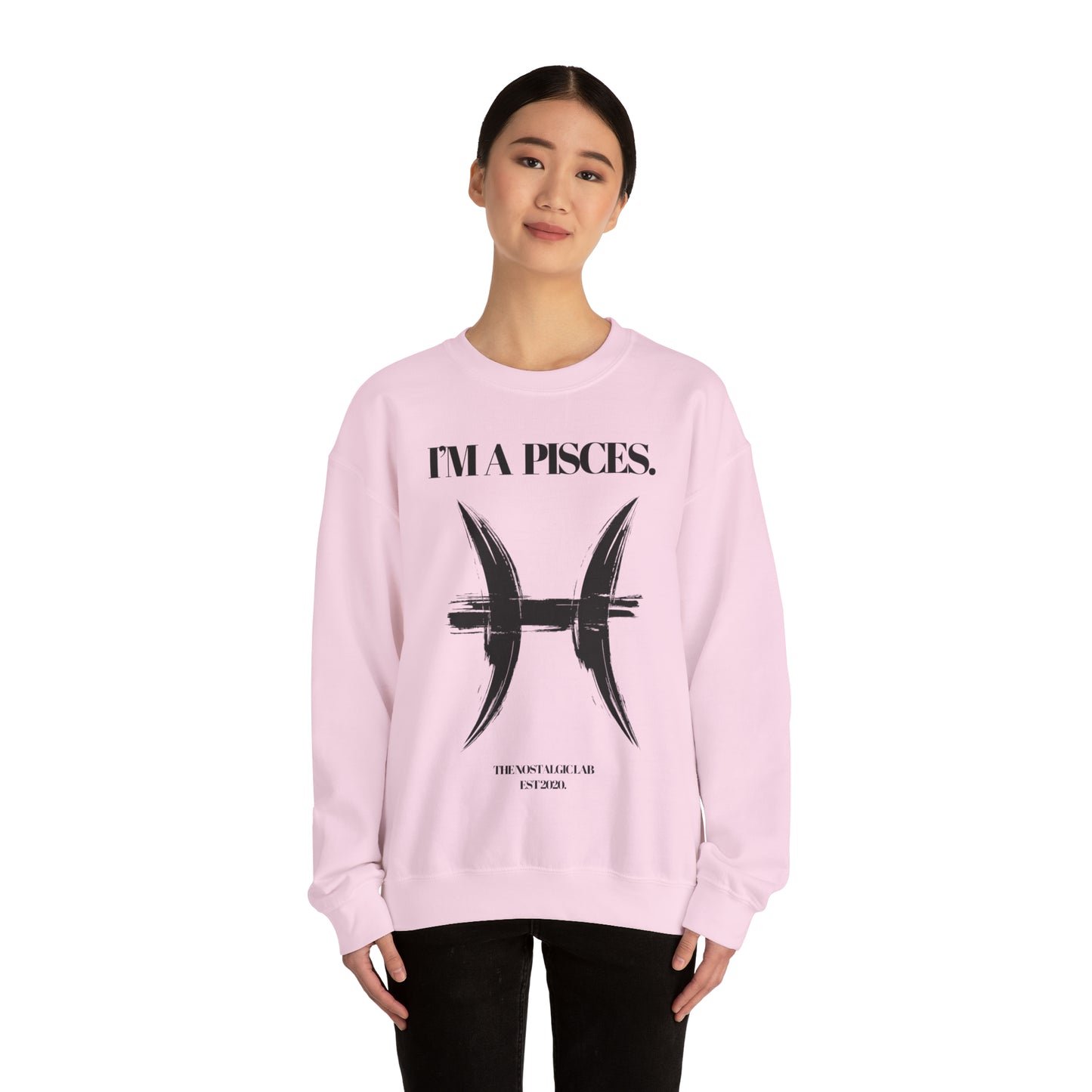 I'M A PISCES Unisex Crewneck Sweatshirt