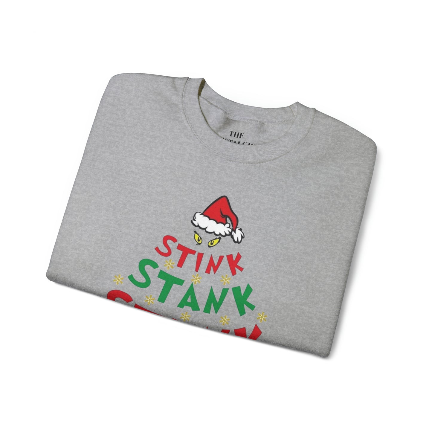 Stink Stank Stunk Grinch Unisex Crewneck Sweatshirt