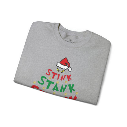 Stink Stank Stunk Grinch Unisex Crewneck Sweatshirt