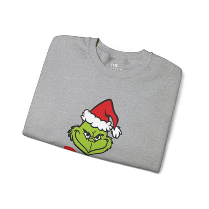 Papa Grinch Unisex Crewneck Sweatshirt