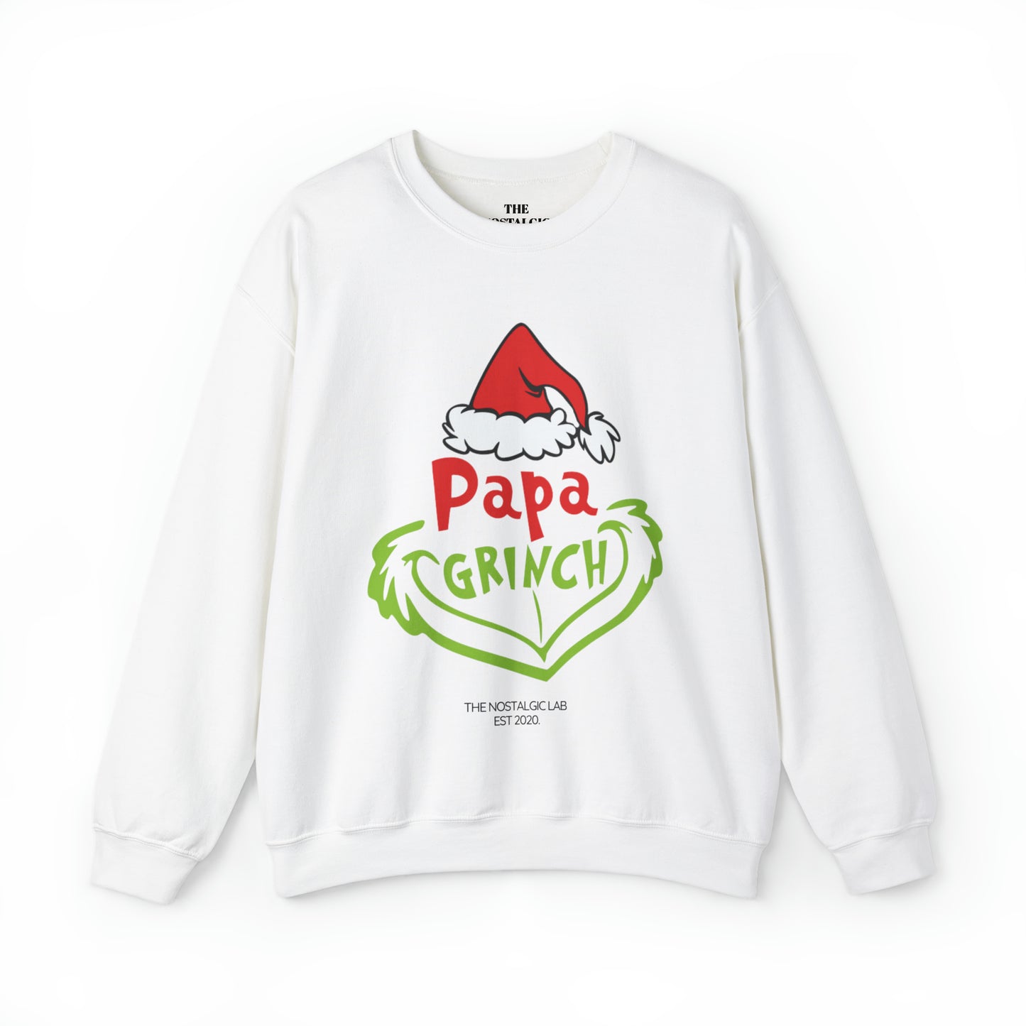 Papa Grinch Unisex Crewneck Sweatshirt