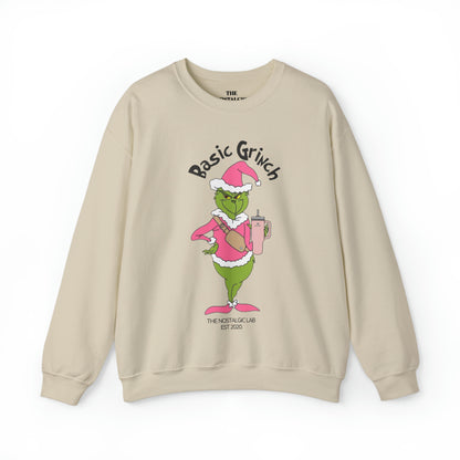 Basic Grinch Unisex Crewneck Sweatshirt