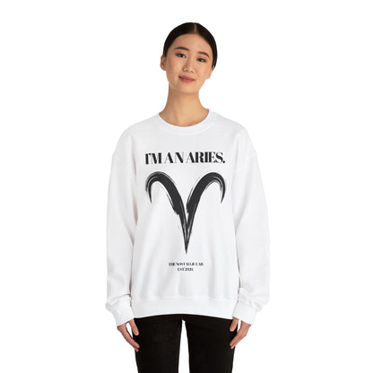 I'M AN ARIES Unisex Crewneck Sweatshirt