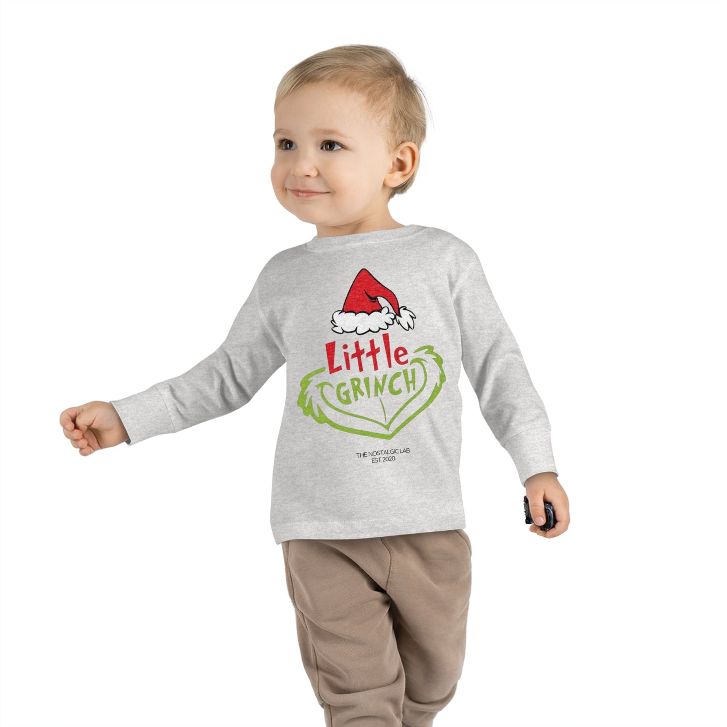 Grinch Toddler Long Sleeve Tee