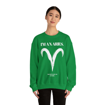 I'M AN ARIES Unisex Crewneck Sweatshirt