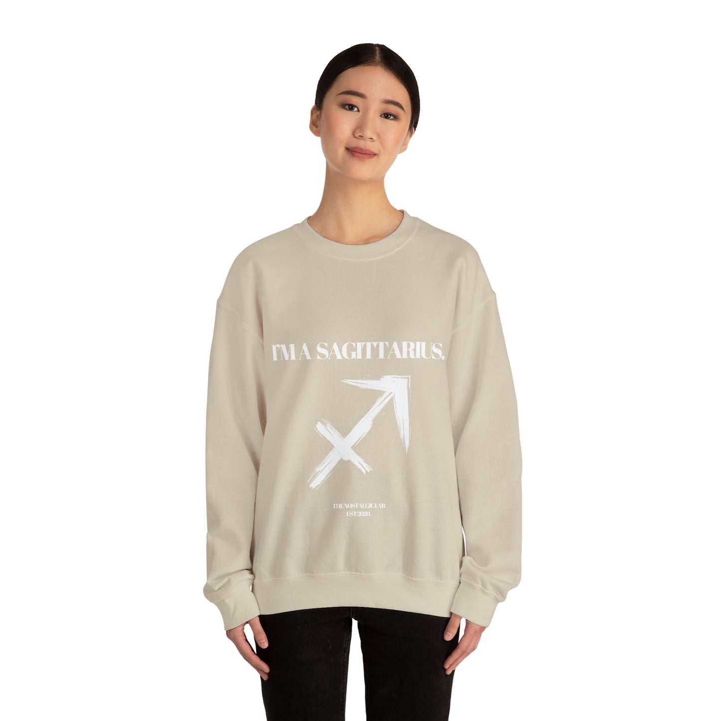 I'M A SAGITTARIUS Unisex Crewneck Sweatshirt