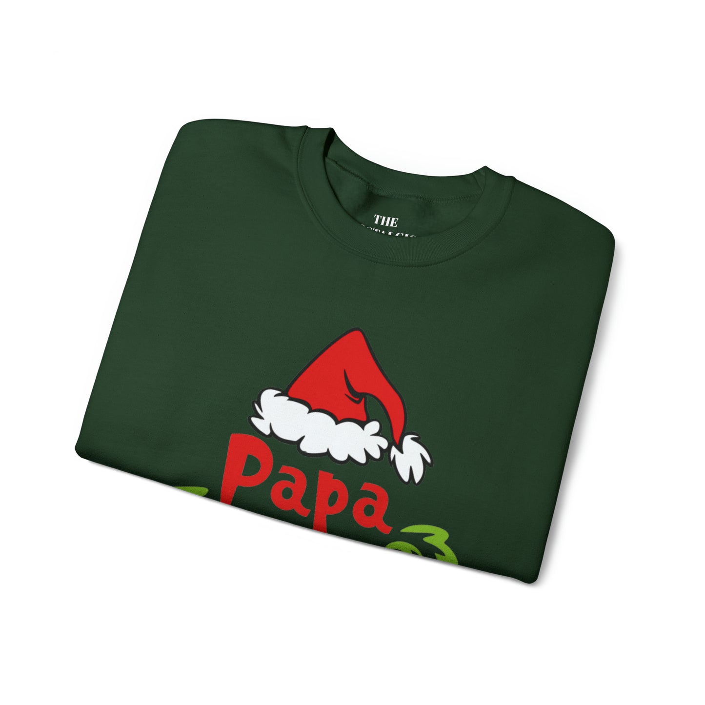 Papa Grinch Unisex Crewneck Sweatshirt