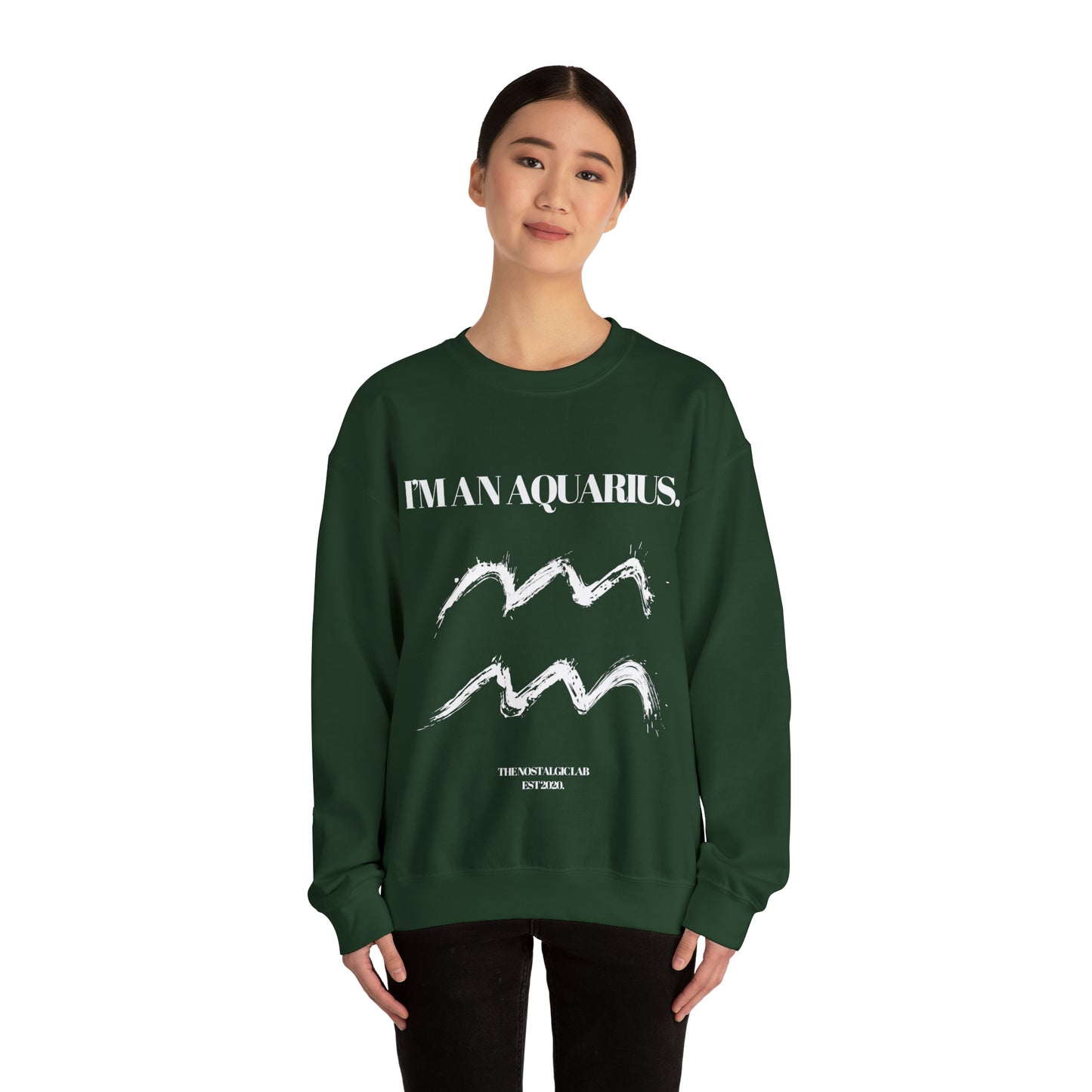 I'M AN AQUARIUS Unisex Crewneck Sweatshirt