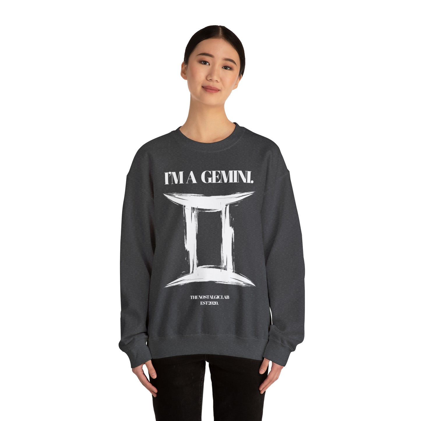 I'M A GEMINI Unisex Crewneck Sweatshirt