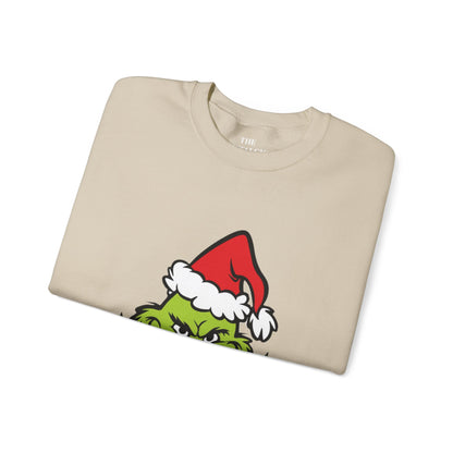 Grinch Finger Unisex Crewneck Sweatshirt
