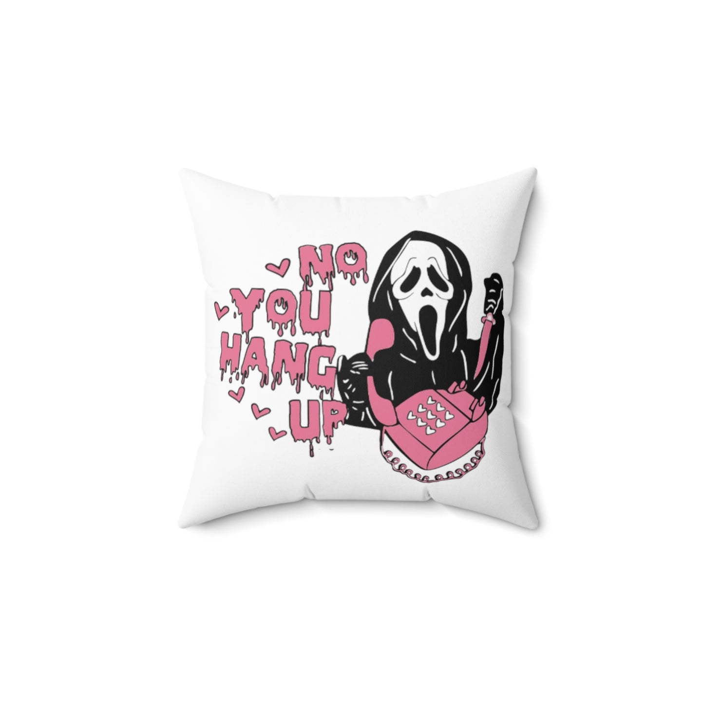 Ghost Face Square Pillow