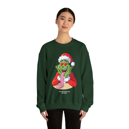 Grinch Heart Eyes Crewneck Sweatshirt