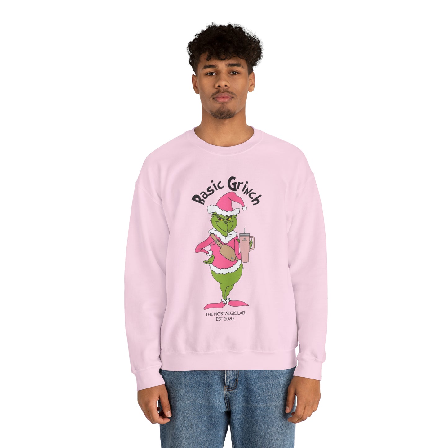 Basic Grinch Unisex Crewneck Sweatshirt