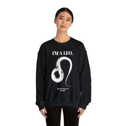 I'M A LEO Unisex Crewneck Sweatshirt