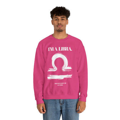 I'M A LIBRA Unisex Crewneck Sweatshirt