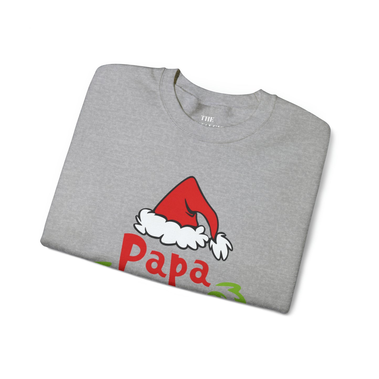 Papa Grinch Unisex Crewneck Sweatshirt