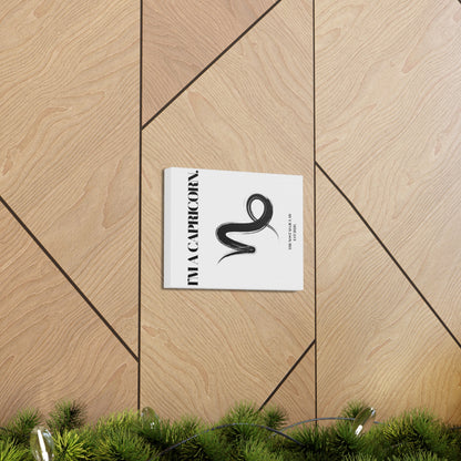 I'M A CAPRICORN Gallery Canvas