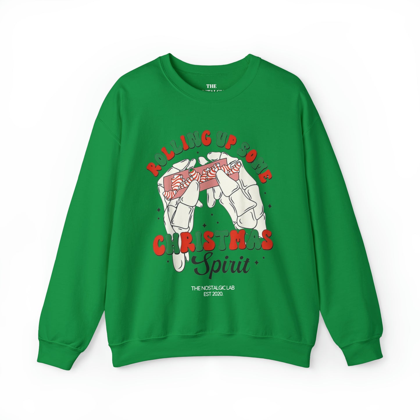 Rollin Christmas Spirit Unisex Crewneck Sweatshirt