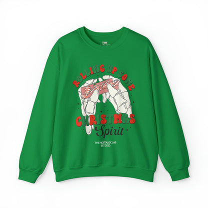 Rollin Christmas Spirit Unisex Crewneck Sweatshirt