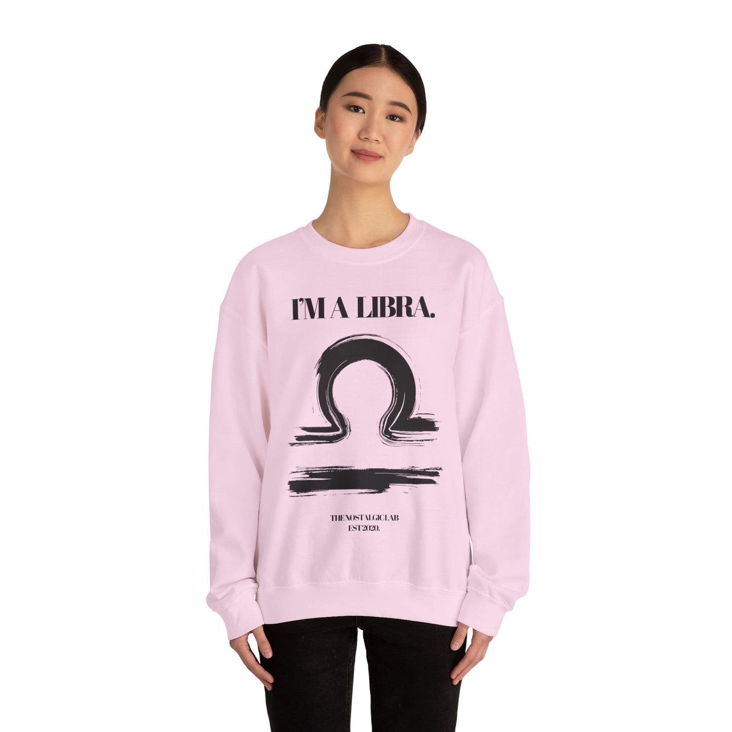 I'M A LIBRA Unisex Crewneck Sweatshirt