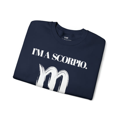I'M A SCORPIO Unisex Crewneck Sweatshirt