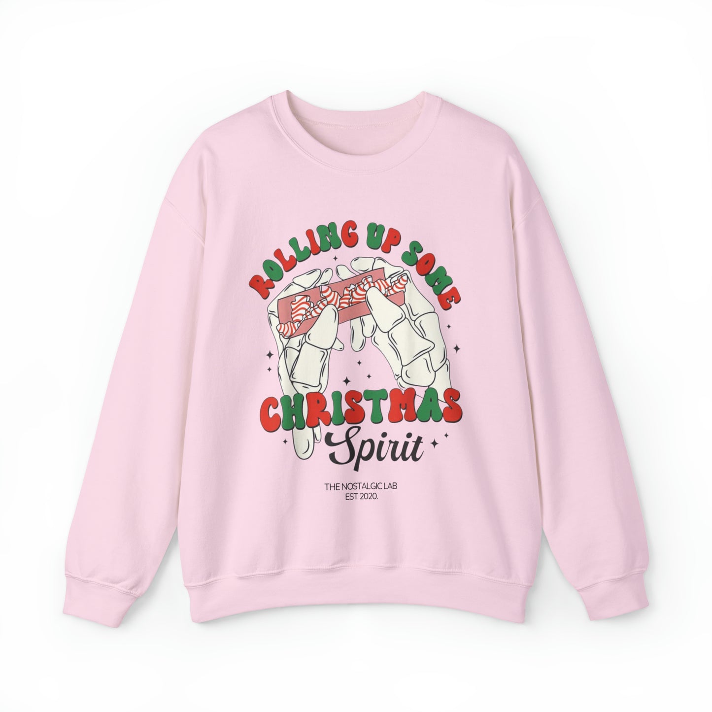 Rollin Christmas Spirit Unisex Crewneck Sweatshirt