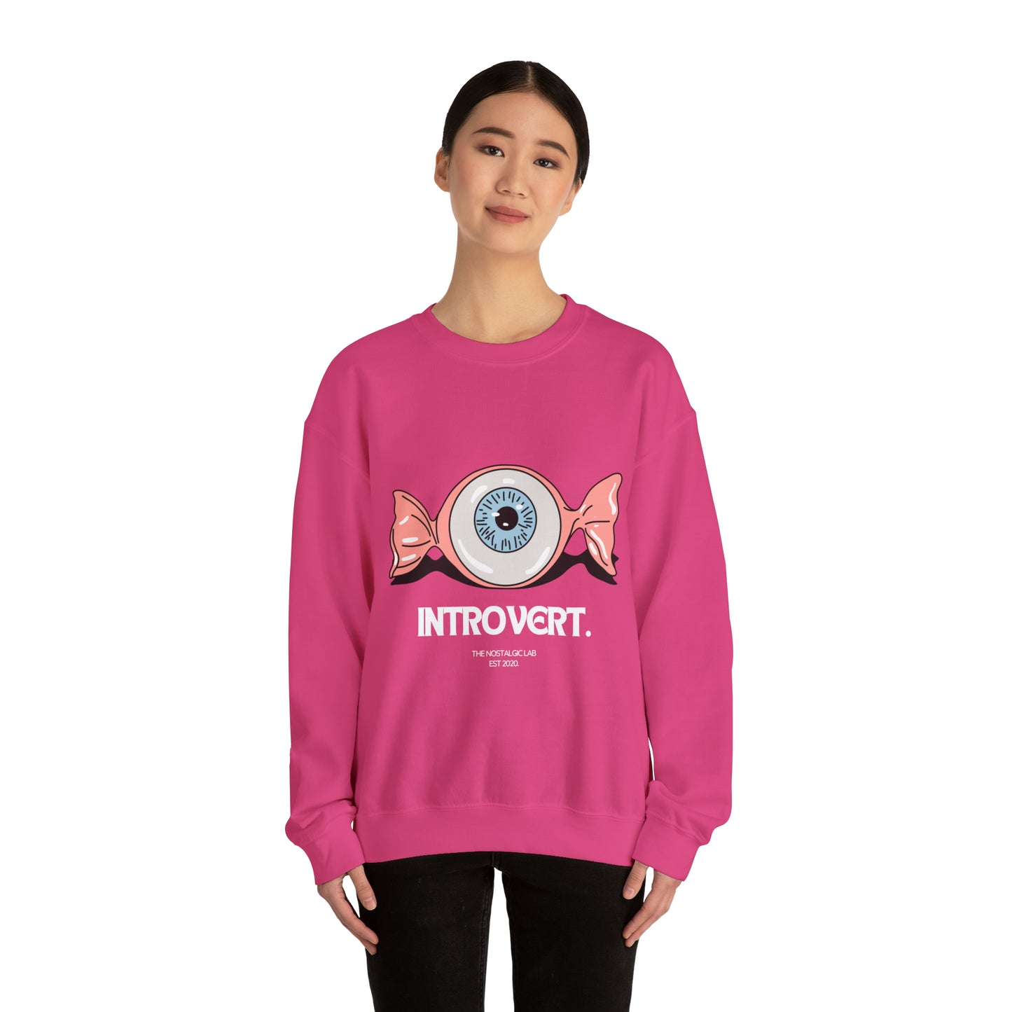 Introvert Unisex Crewneck Sweatshirt