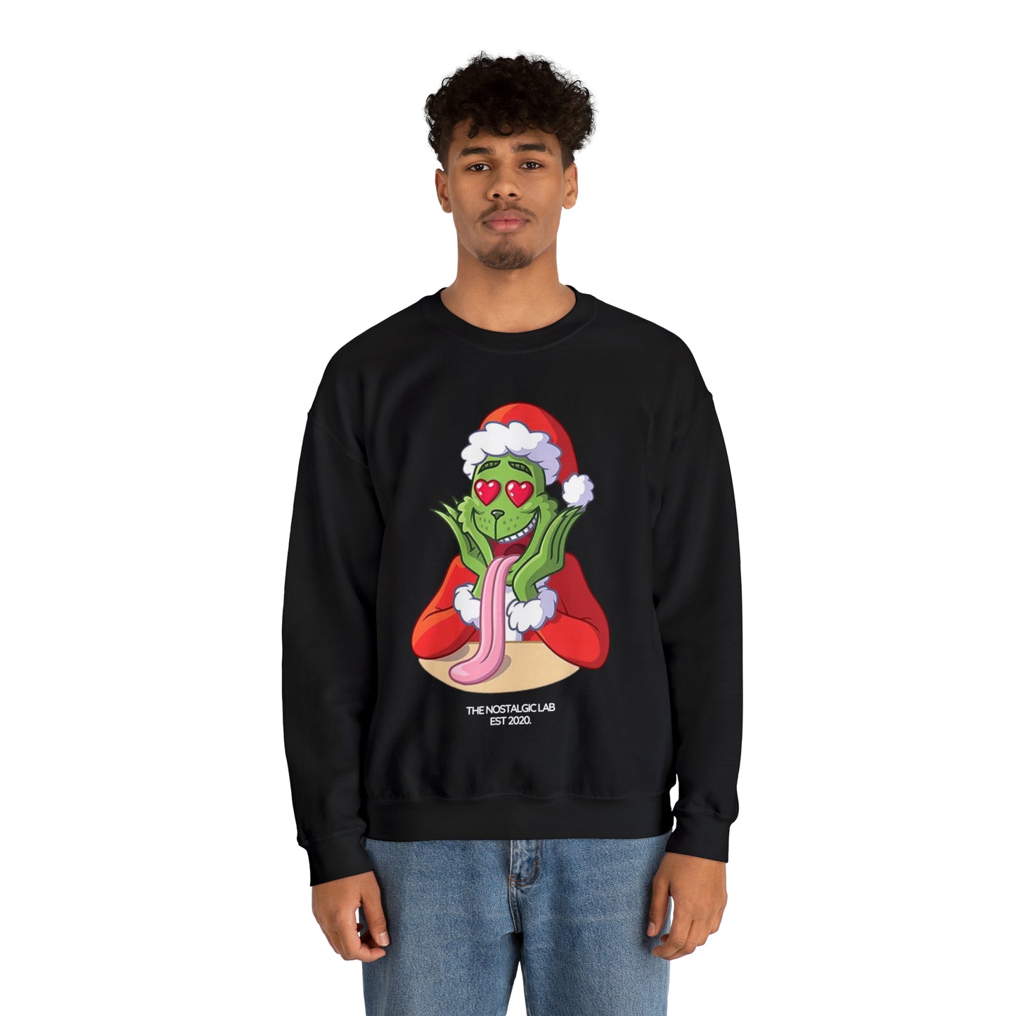 Grinch Heart Eyes Crewneck Sweatshirt