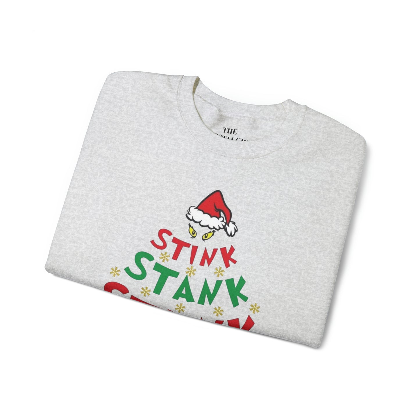 Stink Stank Stunk Grinch Unisex Crewneck Sweatshirt