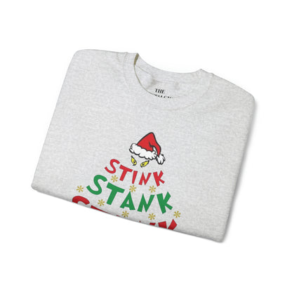 Stink Stank Stunk Grinch Unisex Crewneck Sweatshirt