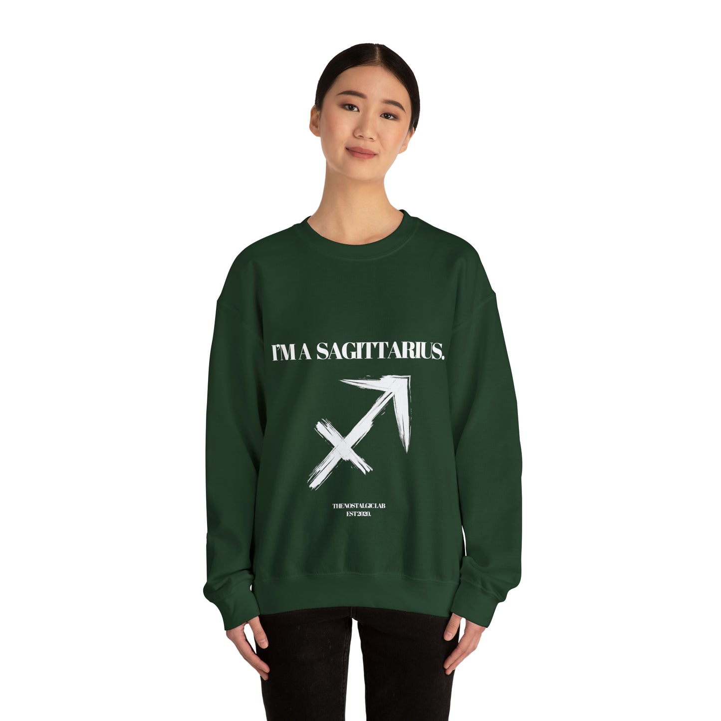 I'M A SAGITTARIUS Unisex Crewneck Sweatshirt
