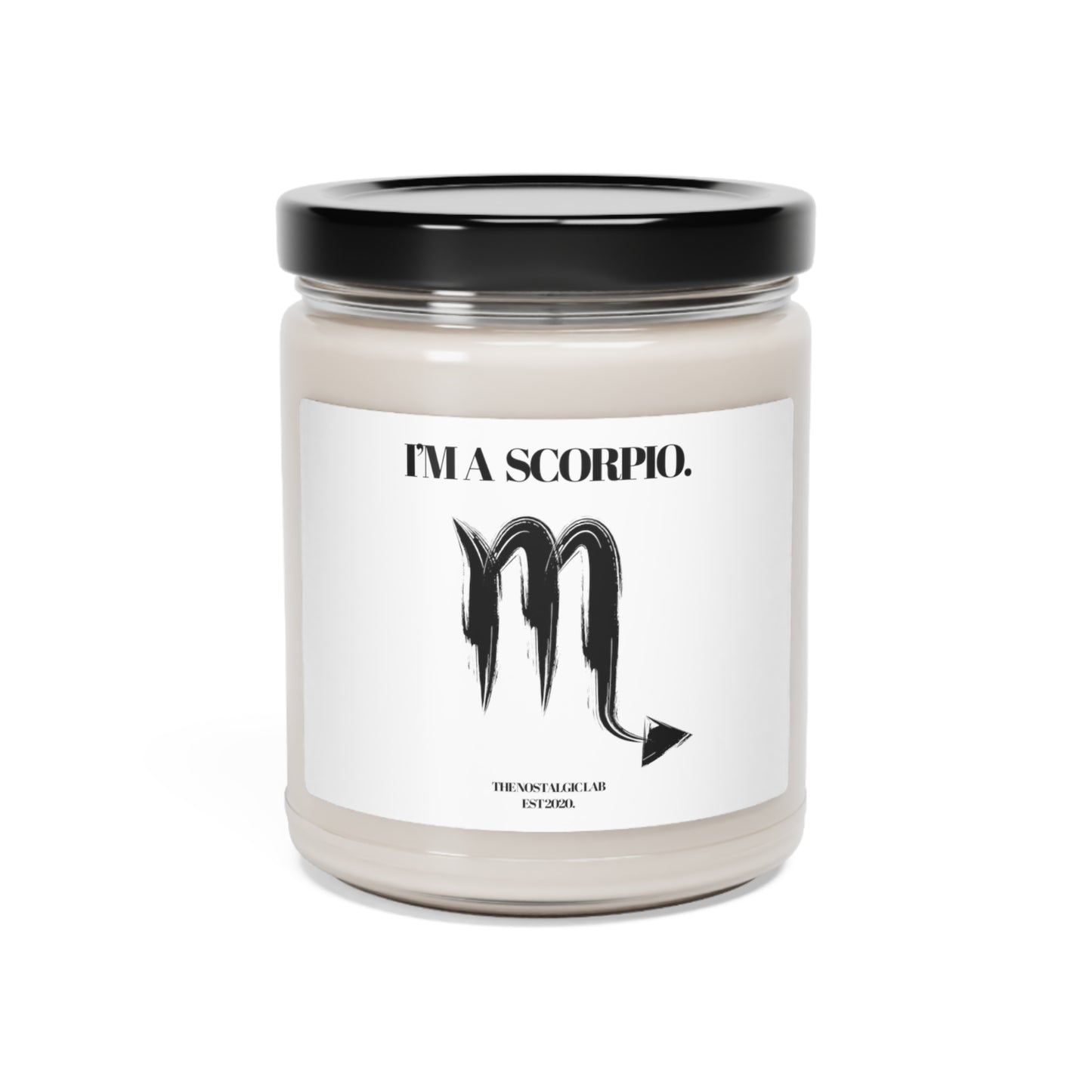 I'M A SCORPIO Candle