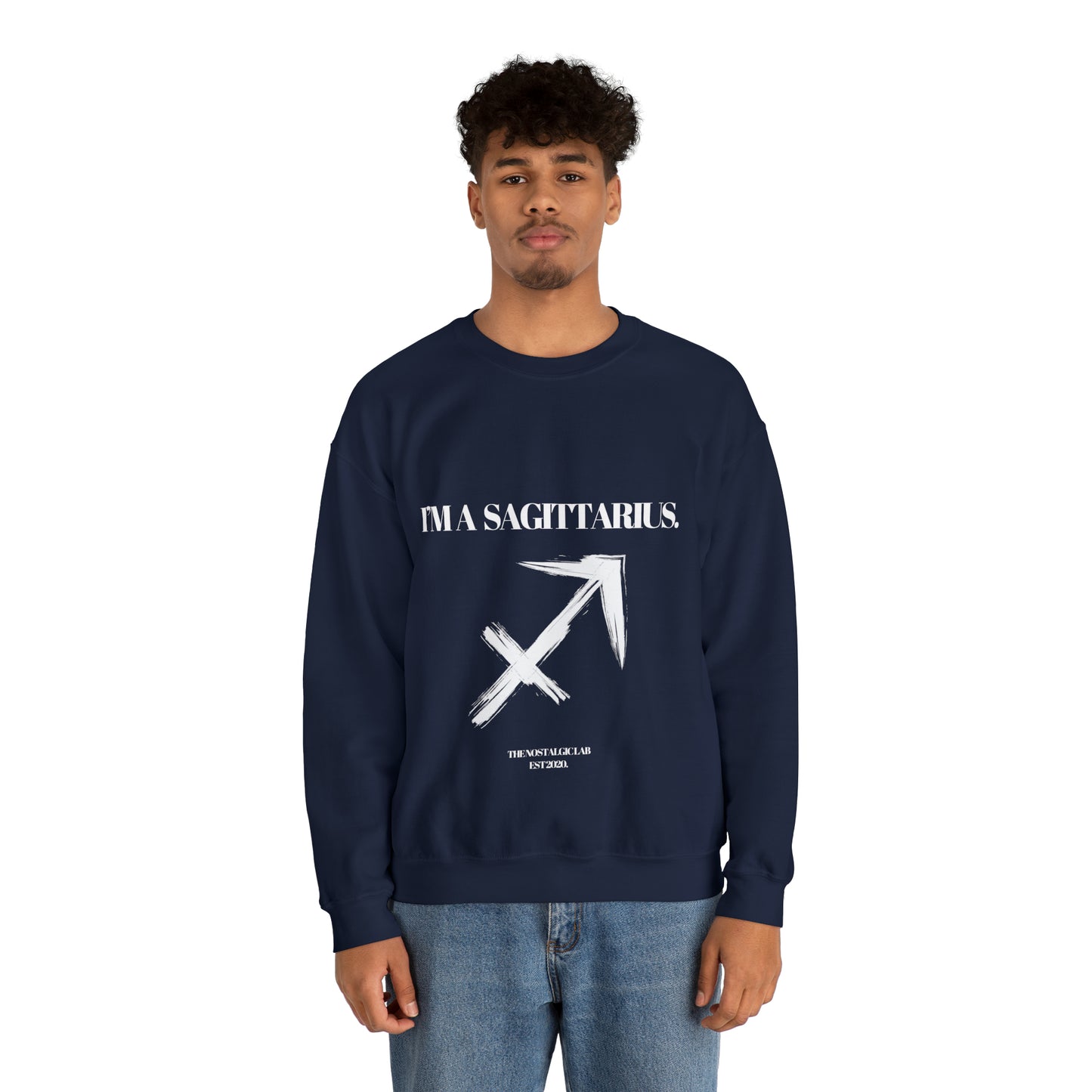 I'M A SAGITTARIUS Unisex Crewneck Sweatshirt