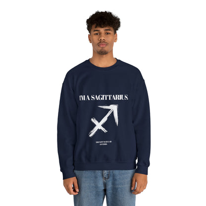 I'M A SAGITTARIUS Unisex Crewneck Sweatshirt