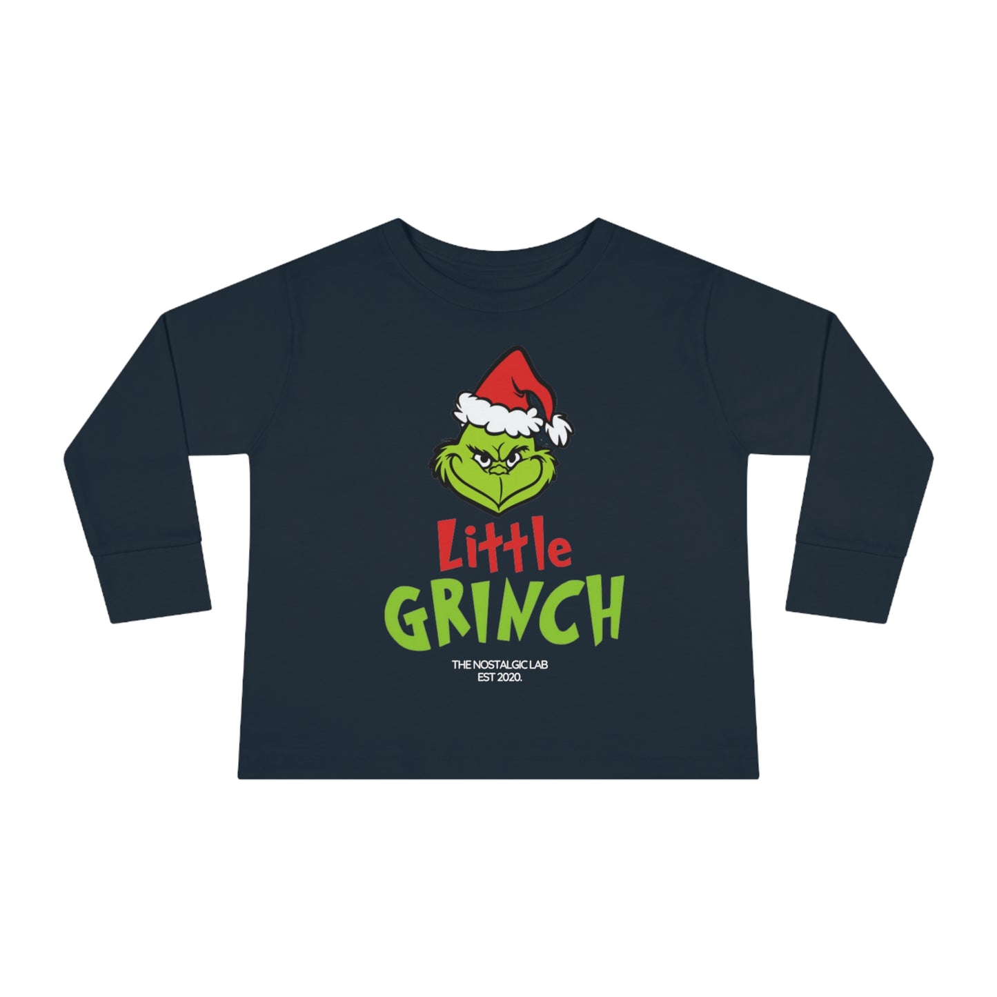 Little Grinch Toddler Long Sleeve Tee