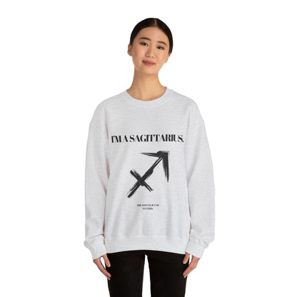 I'M A SAGITTARIUS Unisex Crewneck Sweatshirt