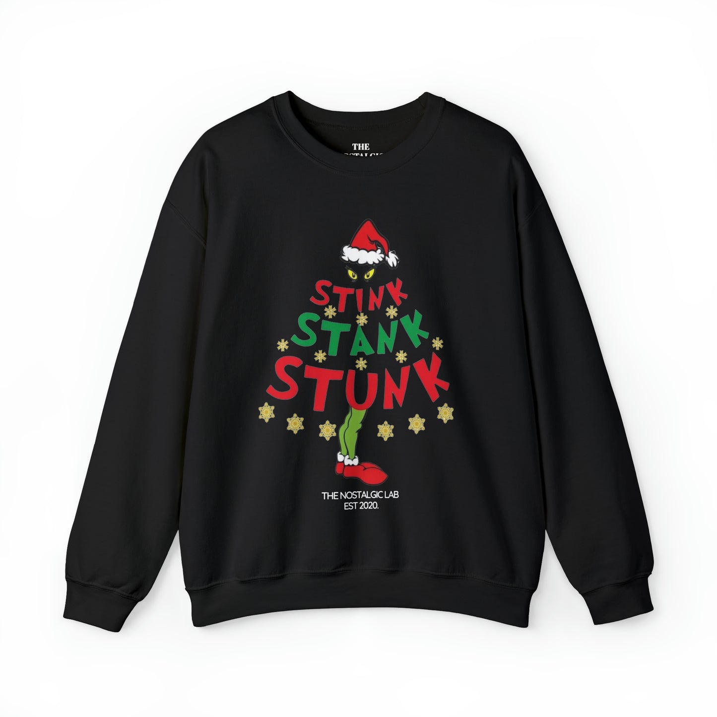 Stink Stank Stunk Grinch Unisex Crewneck Sweatshirt