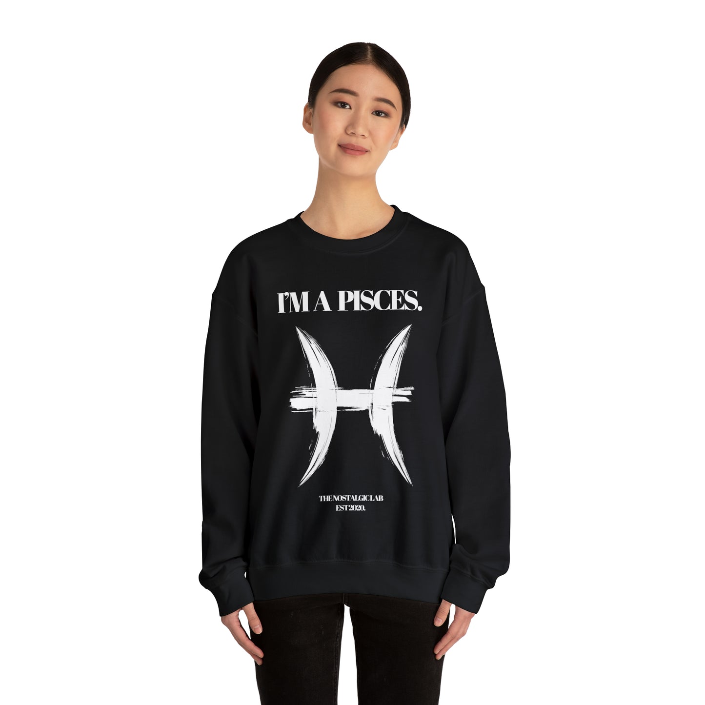 I'M A PISCES Unisex Crewneck Sweatshirt