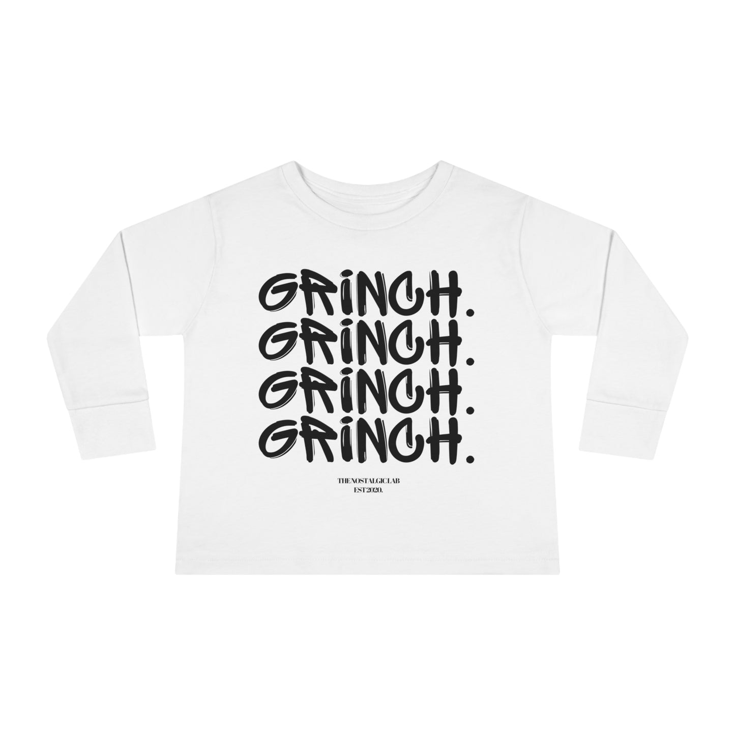 Grinch Toddler Long Sleeve Tee