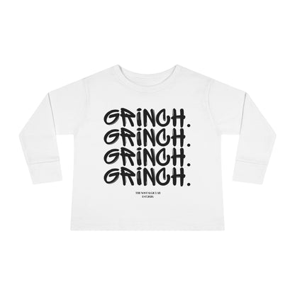 Grinch Toddler Long Sleeve Tee