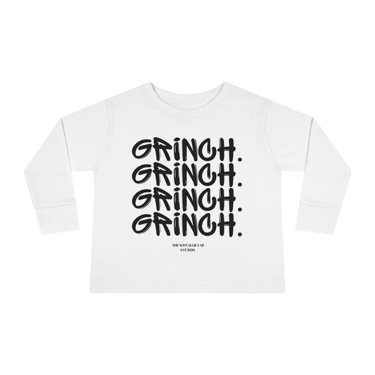 Grinch Toddler Long Sleeve Tee