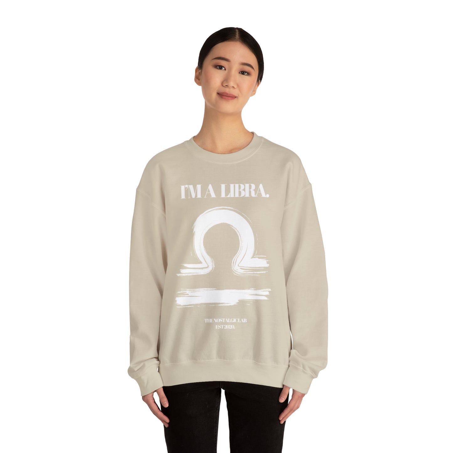 I'M A LIBRA Unisex Crewneck Sweatshirt
